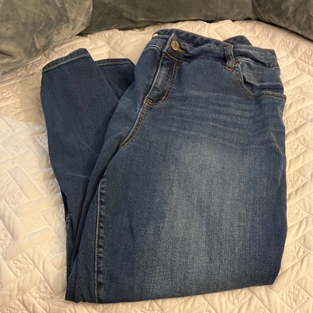 Torrid Women's Dark Blue Skinny Jeans
